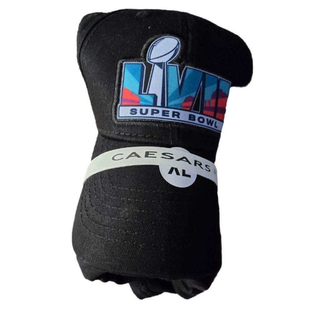 Super Bowl LVII T Shirt and Cap Hat Ceasars Sportsbook Promo XL NIB 2022-2023